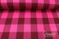 Preview: 0,50 MTR. JACQUARD LUMBERJACK  - BEERE/PINK