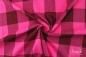 Preview: 0,50 MTR. JACQUARD LUMBERJACK  - BEERE/PINK