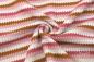 Preview: 0,5 MTR.  STRICKJERSEY MULTICOLOUR TERACoTTA RoSA