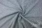 Preview: 0,5 MTR. ♥ SOFT RIPP INTERLOCK JERSEY - SCHWARZ MELANGE - SUPER WEICH ♥