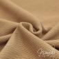 Preview: 0,5 MTR. ♥ WEICHER RIPP BAUMWOLLJERSEY - CAMEL ♥