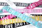 Preview: 1 MTR. LOVE GuMMIBAND DuNKELBLau - 4cm