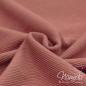 Preview: 0,5 MTR. ♥ WEICHER RIPP BAUMWOLLJERSEY - TERRACoTTA LIGHT ♥