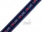 Preview: 1 MTR. LOVE WEBBAND - NAVY  2,8cm