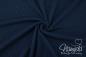 Preview: 0,5 MTR. ♥ BAUMWOLLJERSEY POINTOILLE Lochstickerrei NAVY MELIERT ♥