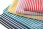 Preview: 0,5 MTR. ♥ BAUMWOLLJERSEY STRIPES DouBLEFACE - SCHWaRZ/GRau Melange