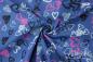 Preview: 0,5 MTR.   COLOURFUL HEARTS JEANS DuNKELBLAU