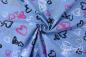 Preview: 0,5 MTR.   COLOURFUL HEARTS JEANS HeLLBLau