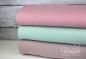 Preview: 0,5 MTR. ♥ DouBLE GAUZE - Musselin Dusty MiNT- Baumwollstoff ♥