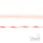 Preview: 1 MTR. ♥ Elastisches Einfassband JACQUARD - Rose - 20mm - Glänzend ♥