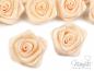 Preview: 1 Stck. ♥ SATIN RöSCHEN - APRICOT - 3cm ♥