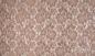 Preview: 0,5 MTR. ♥ Elastische Spitze SoMMERBLUMEN - Taupe - Spitzenstoff ♥