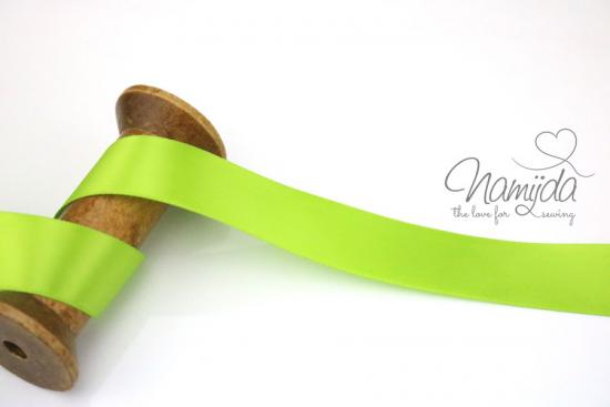 1 MTR. SATINBAND LIME - 25mm