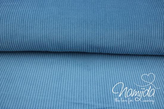 0,50 MTR. ♥ BREITCORD PuDERBLAU ♥