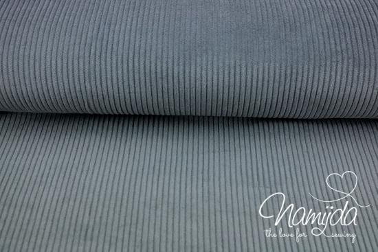 0,50 MTR. ♥ BREITCORD GRau ♥