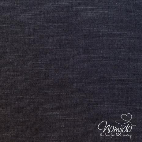 0,5 MTR. DENIM JEANS - SCHWARZ