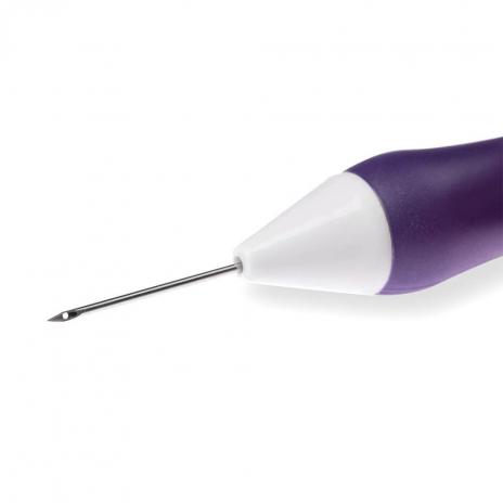 1 Stück ♥ PRYM PUNCH NADEL 15CM VIOLETT - 611708 ♥