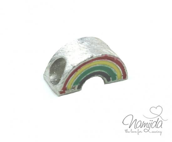 ♥ REGENBOGEN PERLE - RAINBoW - 1,5 cm ♥