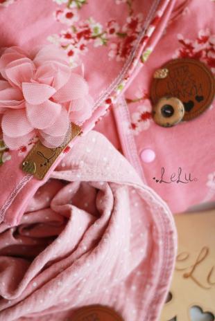 0,5 MTR. CHERRY BLoSSoM SOFT SWEAT - RoSA ♥