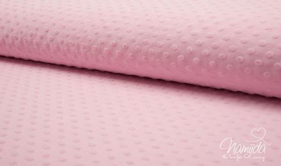 0,5 MTR. ♥ DoTTY BAUMWOLLJERSEY - ROSE ♥