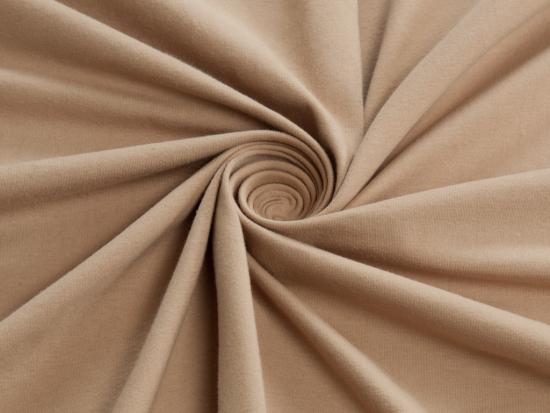 0,5 MTR. ♥  UNI BAUMWOLLJERSEY TAUPE ♥