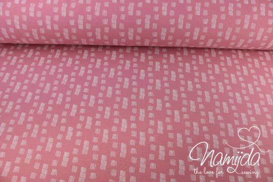 0,5 MTR. SOFT SWEAT FUNKY - ROSE ♥