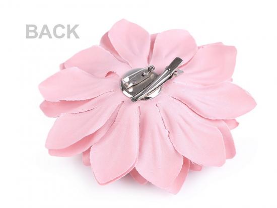 1 Stck. ♥ XL FlOWER BRoSCHE - WeiSS - 12,5cm ♥