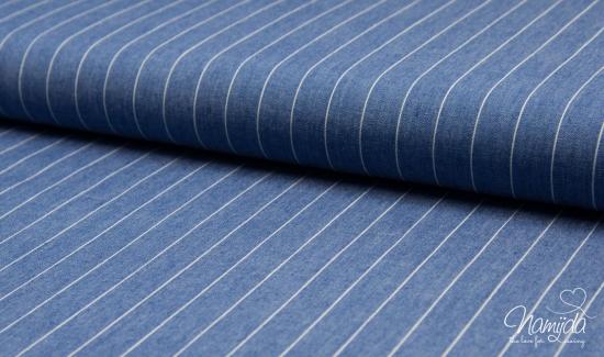 0,5 MTR. DENIM STRIPESII JACQUARD JEANS - HeLLBLau