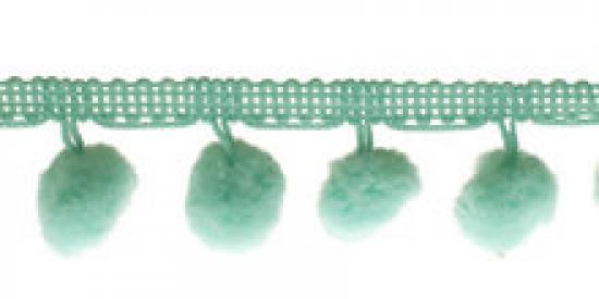 1 MTR. ♥ PomPom Bommelborte MiNT ♥