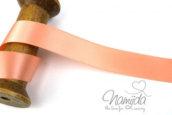 1 MTR. SATINBAND PEACH - 22mm