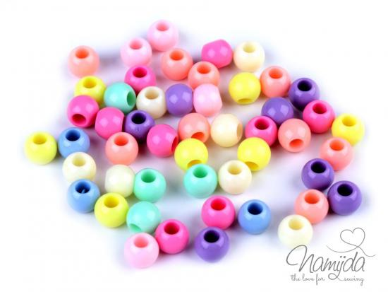 45 Stück ♥ PASTELL PEARLS - 8x10mm ♥