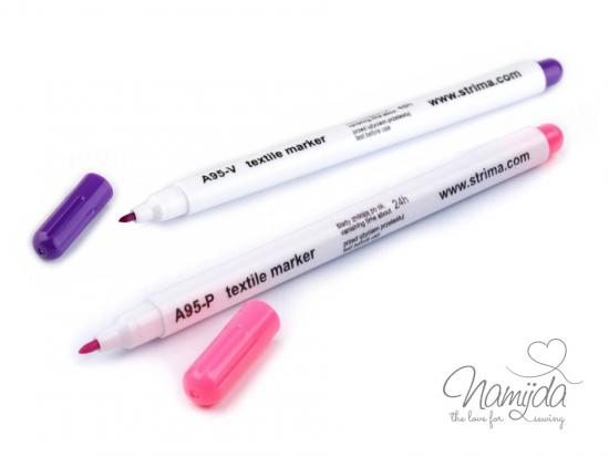 1 Stück ♥  Magic Textilmarker - PINK - Stoffmarker -24h- ♥