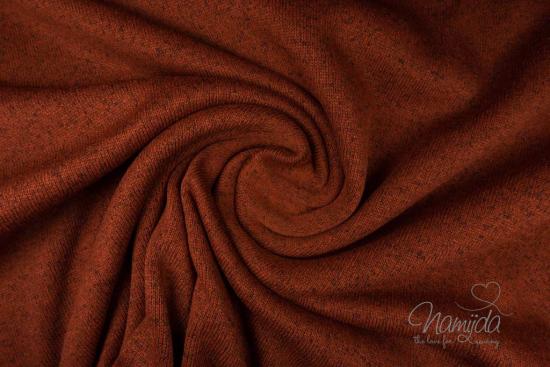 0,5 MTR. ♥ Strickfleece - Terra meliert ♥