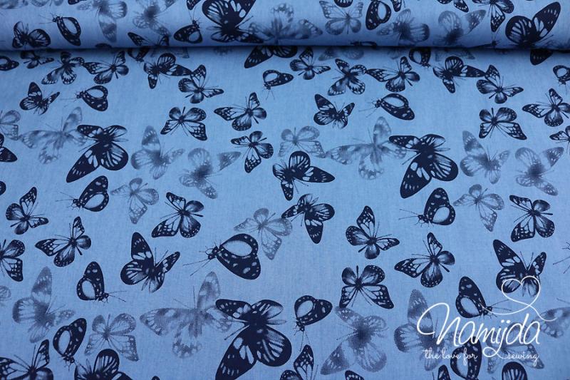 0,5 MTR. BuTTERFLY PRINTED JEANS