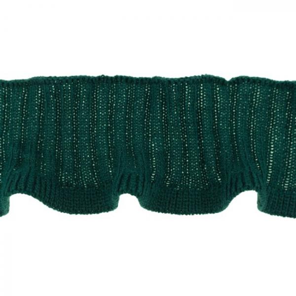 ♥ 1 STÜCK - CuFF GESTRICKT PETROL