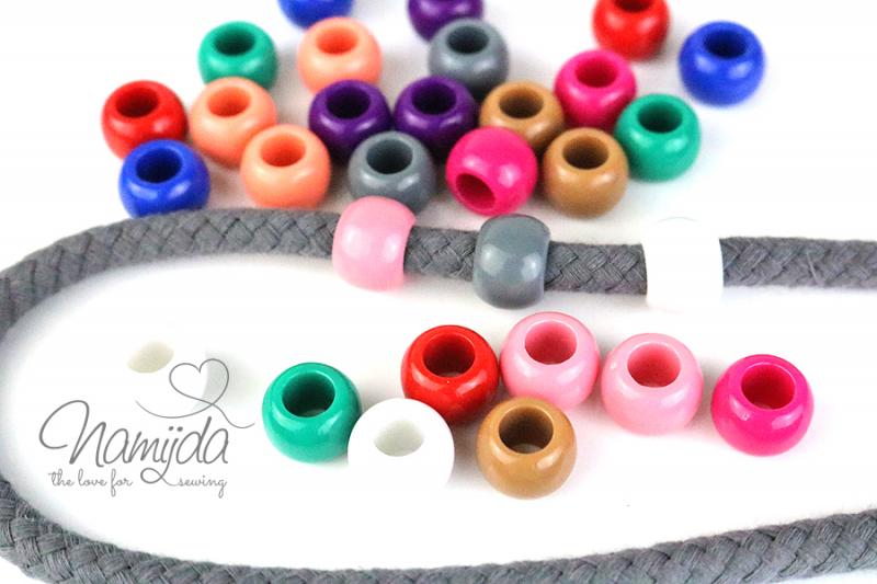 30 Stück ♥ BUNT BIG PEARLS - PERLENMIX - 11x14mm ♥