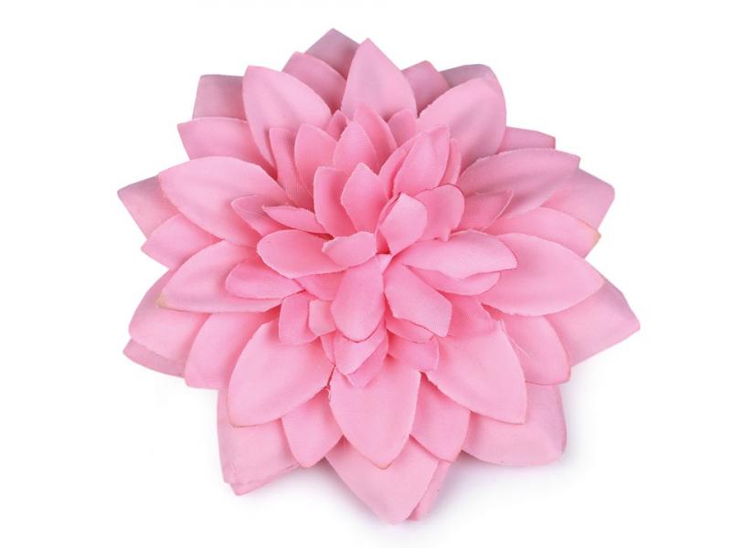 1 Stck. ♥ XL FlOWER BRoSCHE - RoSA - 12,5cm ♥