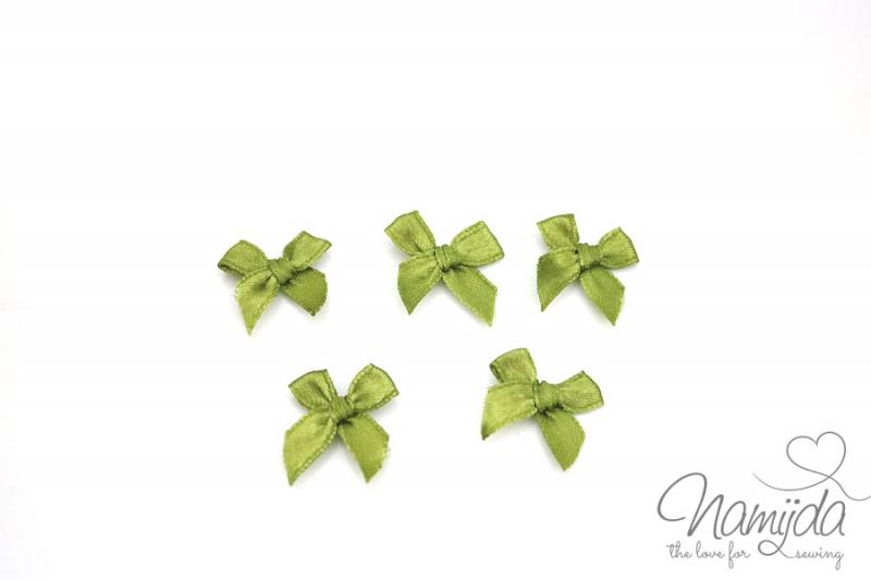 5 ♥ MiNi Schleifchen Khaki ♥