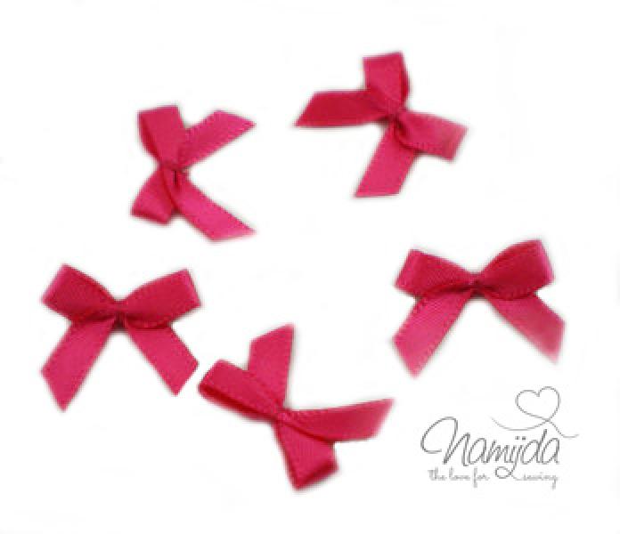 5 ♥ LiTTLE BOWS PiNK - 19x16mm ♥