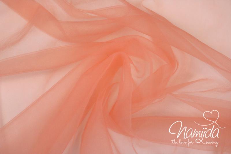 0,5 MTR. ♥ Soft Tüll PEACH *Extra weich* ♥