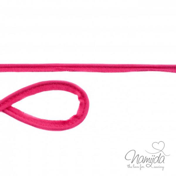 1 MTR. ♥ Jersey Paspelband Pink ♥ elastisch