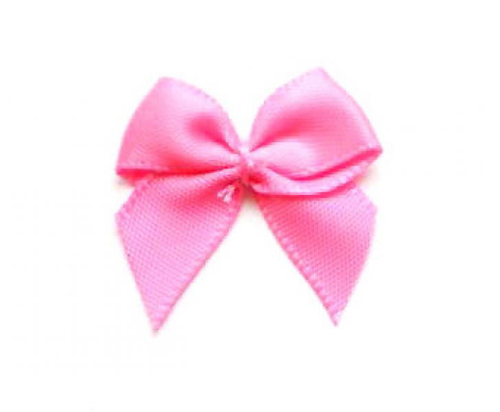 5 ♥ SATIN Schleifchen RoSA ♥