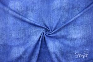 0,5 MTR. DENIM JEANS SoMMERSWEAT - DuNKELBLAU