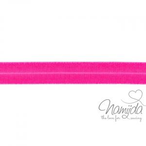 1 MTR. ♥ Elastisches Einfassband MATT - PINK - 20mm ♥