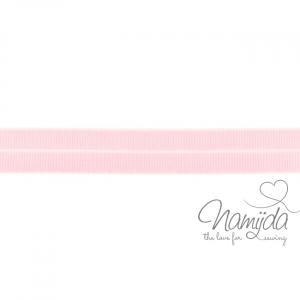 1 MTR. ♥ Elastisches Einfassband MATT - RoSE - 20mm ♥