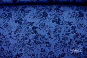 0,5 MTR. FLOWERS PRINTED JEANS