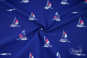 0,5 MTR.  MARITIME SAILBOATS - NAVY - JERSEY