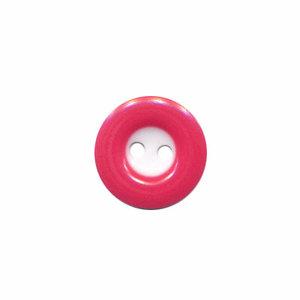 1 Stück ♥ KNOPF RUND - PINK - 13mm ♥