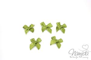 5 ♥ MiNi Schleifchen Khaki ♥