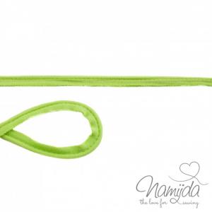 1 MTR. ♥ Jersey Paspelband Lime ♥ elastisch